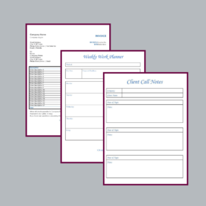 Small Business Forms Packet