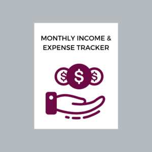 Monthly Income & Expense Tracker