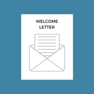 Welcome Letter