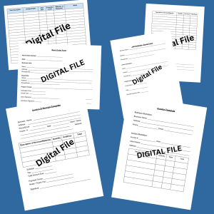 Construction & Contractor Forms Bundle