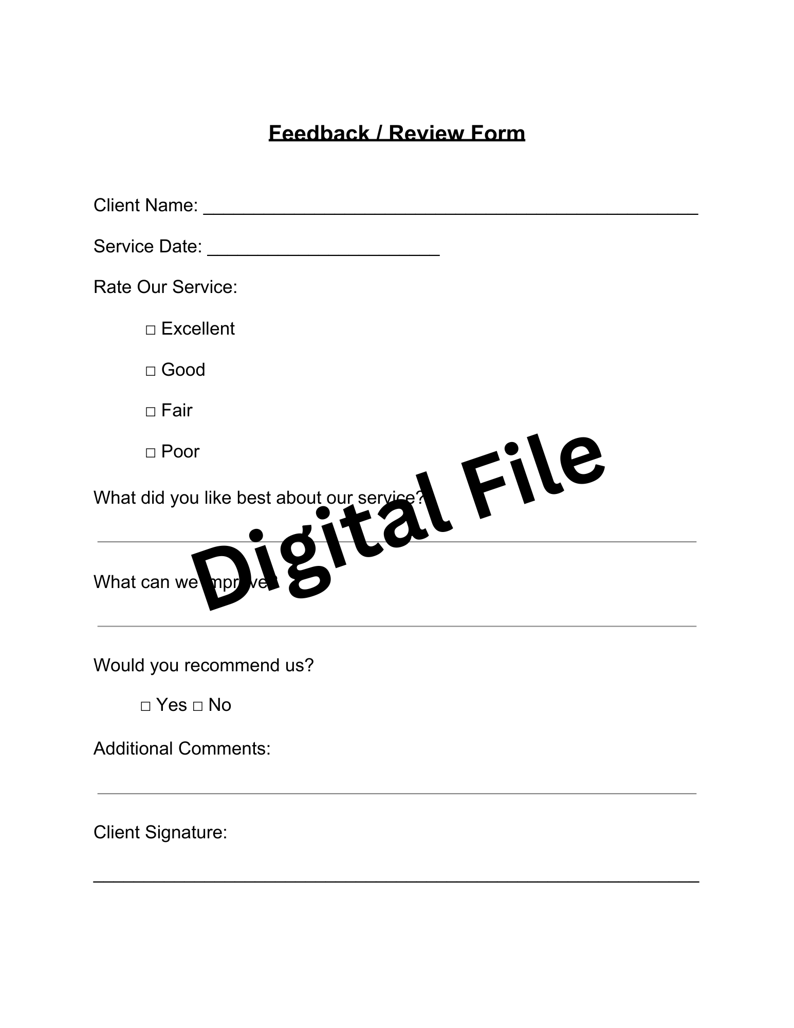 Construction & Contractor Forms Bundle - Image 5