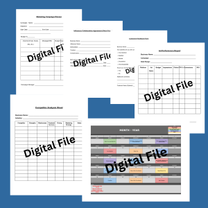 Marketing & Social Media Forms Bundle