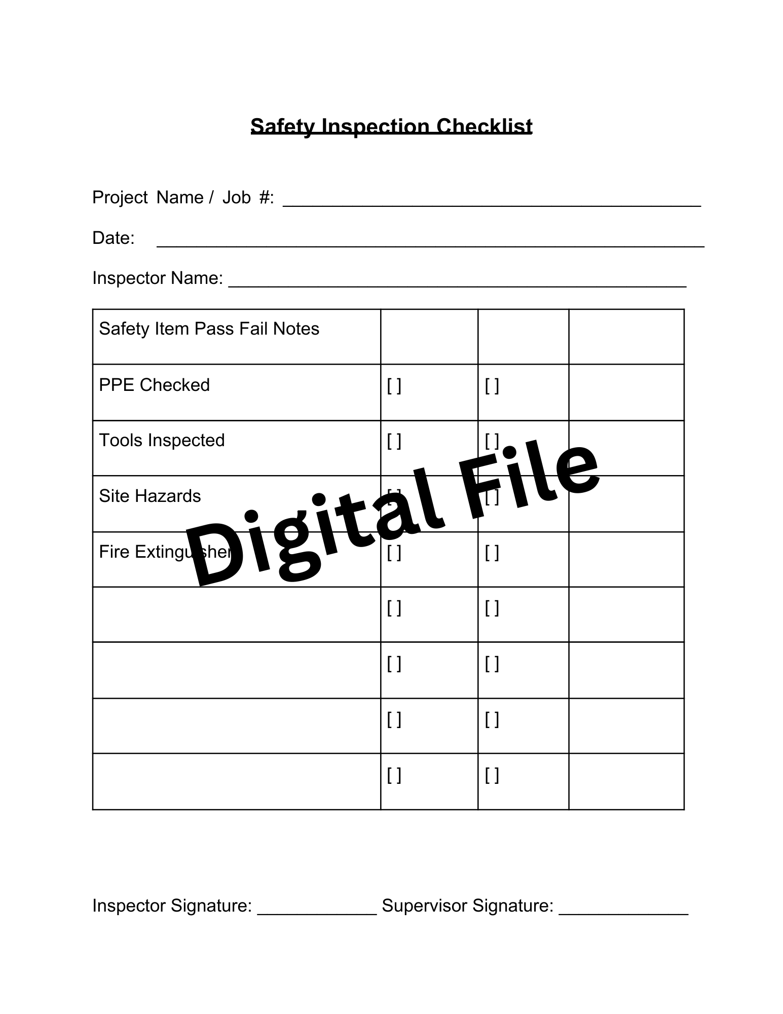 Construction & Contractor Forms Bundle - Image 4
