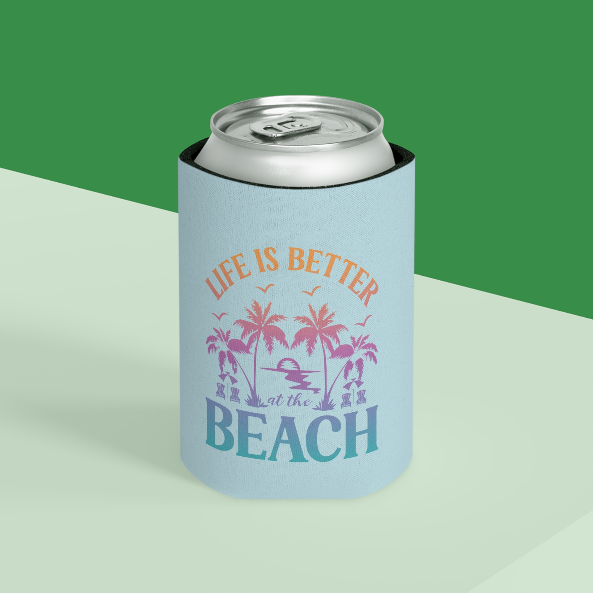 Life Is Better At The Beach Can Cooler - Image 4